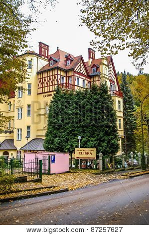 View On Eliska Hotel In Carlovy Vary