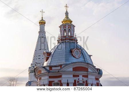 The Great Trinity Monastery In Sergiyev Posad Near Moscow. Golden Ring Of Russia