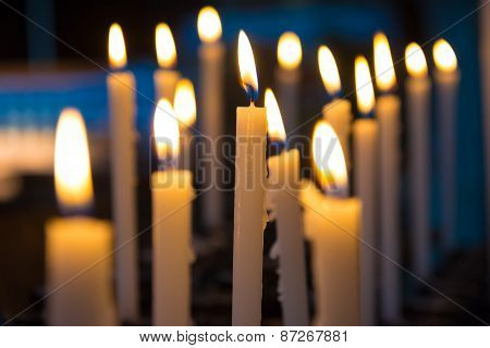 Candels In The Church