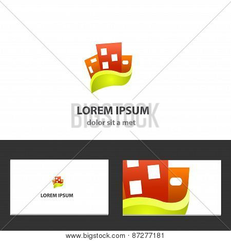 Creative building logo design