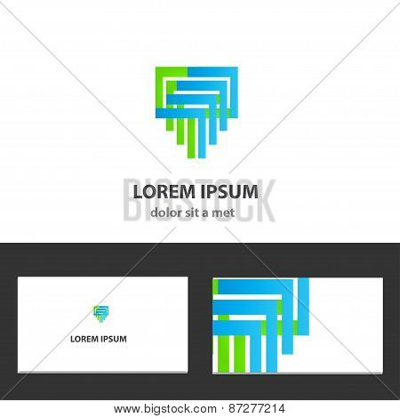 Abstract Vector Logo Design Template