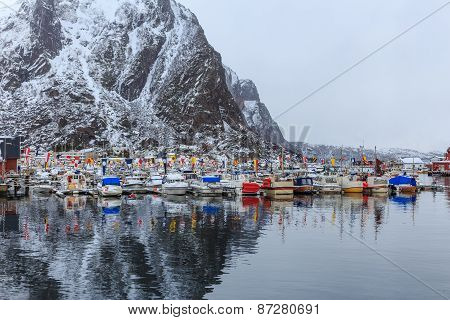World championship in arctic cod fishing.