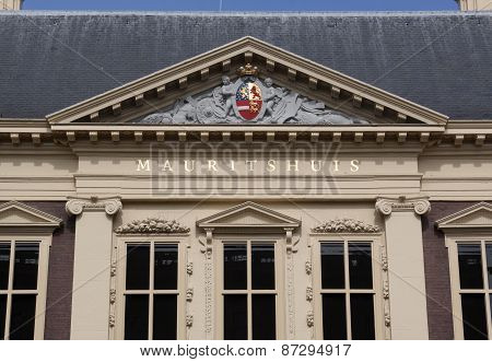 Mauritshuis In The Hague, Museum For Paintings