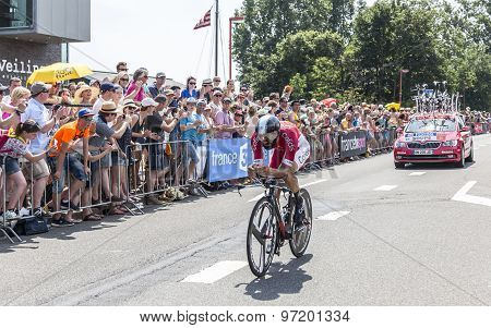 The Cyclist Geoffrey Soupe - Tour De France 2015