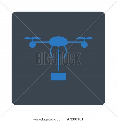Copter shipment icon