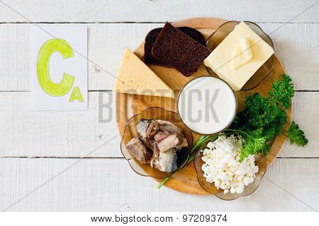 Products Containing Calcium