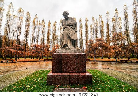 Soviet War Memorial In Treptower Park, Berlin, Germany Panorama