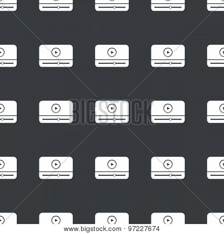 Straight black mediaplayer pattern