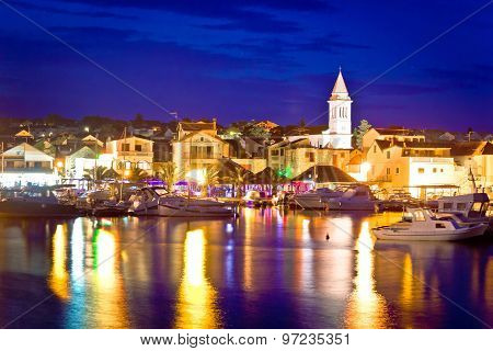 Coastal Town Of Pakostane Evening View