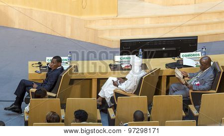 U.s. President Barack Obama Makes His First Presidential Visit To Ethiopia And African Union Commiss