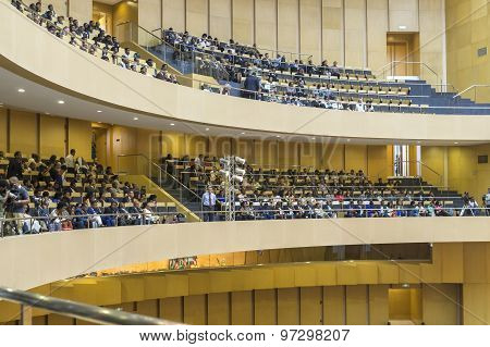 U.s. President Barack Obama Makes His First Presidential Visit To Ethiopia And African Union Commiss