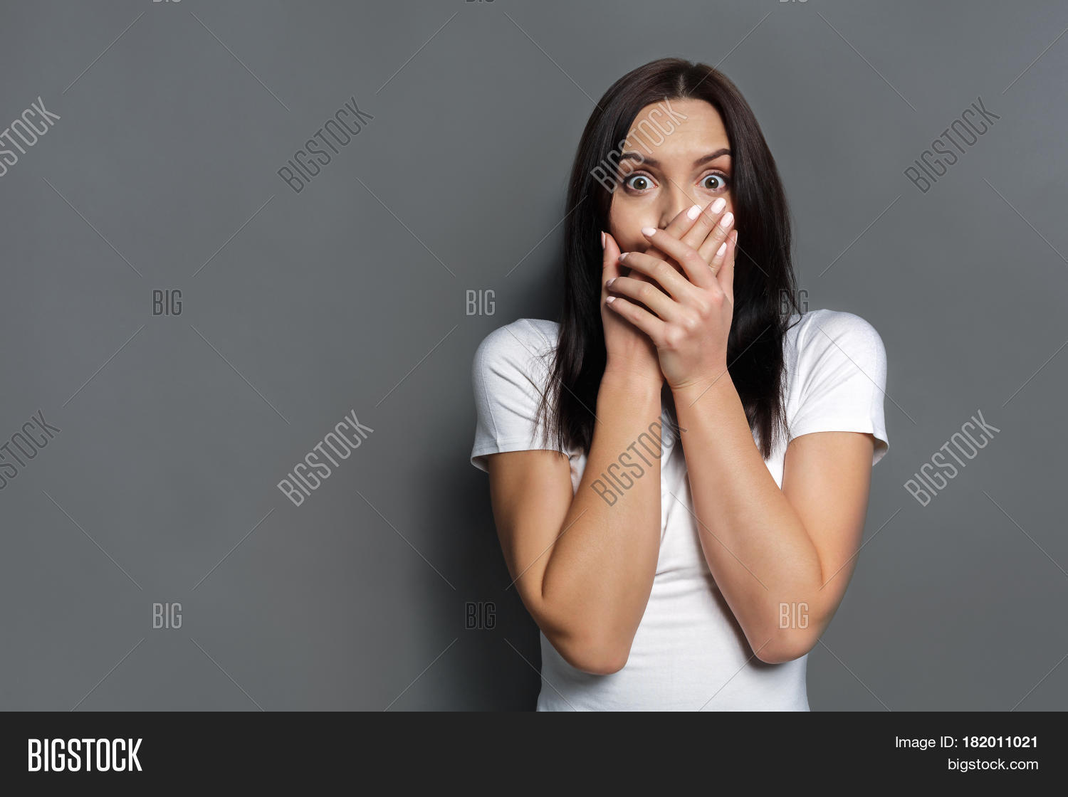 Keep Silence. Scared Image & Photo (Free Trial) Bigstock