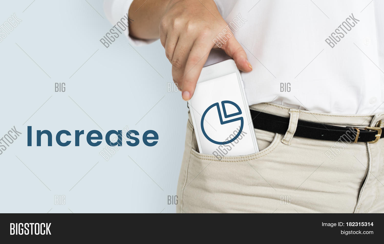 Pie Chart Increasing Pie Chart Increase Image & Photo (Free Trial) | Bigstock