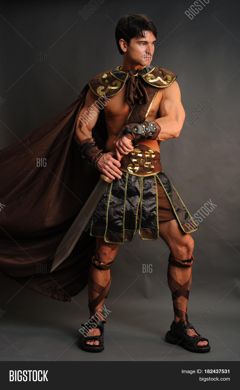Muscular Spartan About Image & Photo (Free Trial) Bigstock