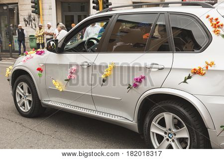 Sikhs Taking Part In The Vaisakhi Parade
