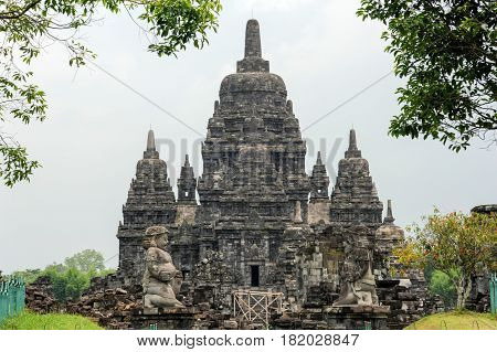 Prambanan Is A Hindu Temple Compound In Java On Indonesia