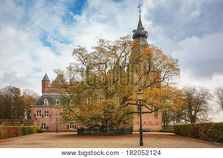 Doorwerth Castle is a medieval castle situated near the river Rhine in The Netherlands.