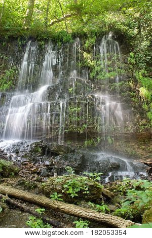 Waterfall at Rock Island State Park, Tennessee