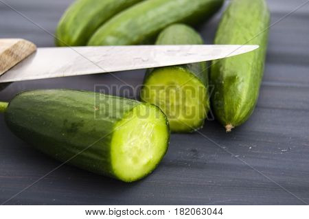 Cucumber, organic natural sailor cucumber pictures, cutting a cucumber with a knife, cucumber pictures on different topics