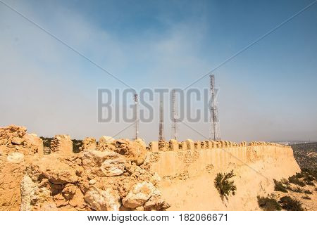 Yellow Mountains And Beautiful Panoramic View