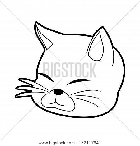 cat house pet icon image vector illustration design