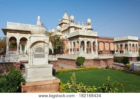 The Jaswant Thada Is A Cenotaph Located In Jodhpur, In The India