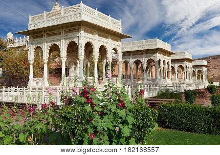The Jaswant Thada Is A Cenotaph Located In Jodhpur, In The India