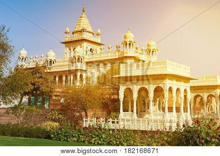 The Jaswant Thada Is A Cenotaph Located In Jodhpur, In The India