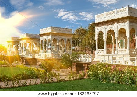 The Jaswant Thada Is A Cenotaph Located In Jodhpur, In The India