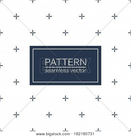 Stylish seamless minimalistic pattern. Endless vector design.