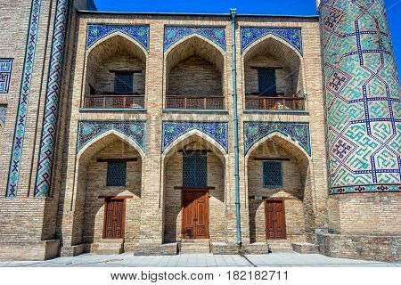 Arches Of The Kukeldash Madrasah, Uzbekistan