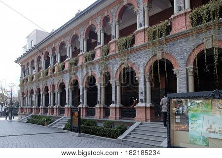 SHANGHAI - FEBRUARY 27: Hotel Massenet At Sinan Mansions at 51 Sinan Road (Sinan Lu) , Huangpu District in Shanghai, China, February 27, 2016.
