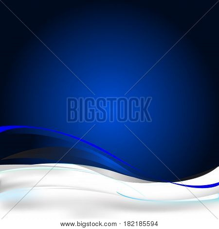 Vector abstract wave background illustration icon moder water