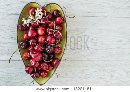 fresh cherries