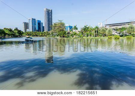 CHATUCHAK PARK, A large public park that sits next to Chatuchak Weekend Market in Bangkok Thailand
