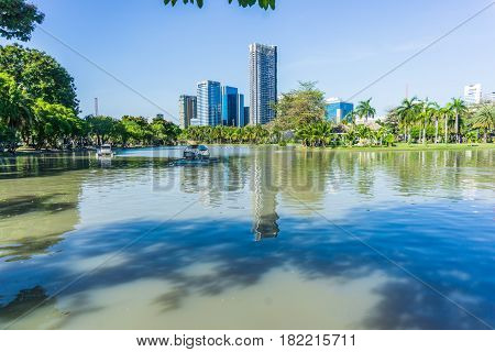 CHATUCHAK PARK, A large public park that sits next to Chatuchak Weekend Market in Bangkok Thailand