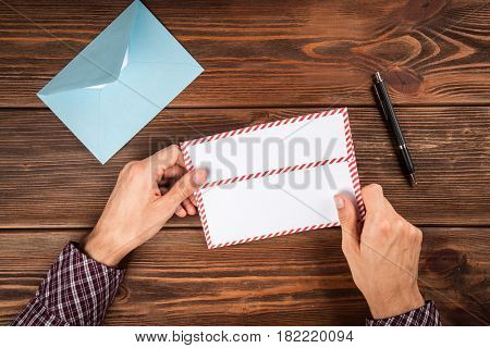 Sending a letter