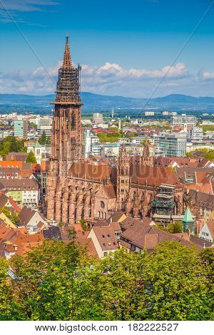 Historic Town Of Freiburg Im Breisgau, Baden-wurttemberg, Germany