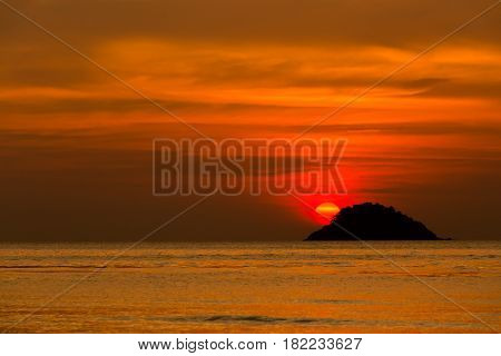 Tropical Sunset On Koh Chang
