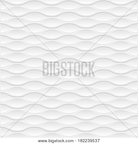 White geometric texture. Abstract pattern. Vector background.