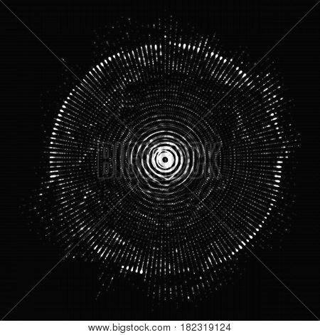 Abstract vector mesh background. Point array. Futuristic style card. Elegant background for business presentations. Splash of dots