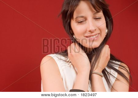 Portrait smile