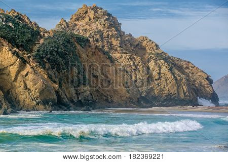 Rock at Pfeiffer Beach, Big Sur, California, USA