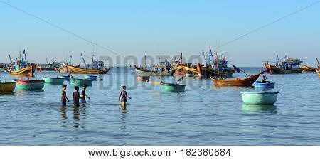 Landscape Of Mui Ne Bay In Southern Vietnam