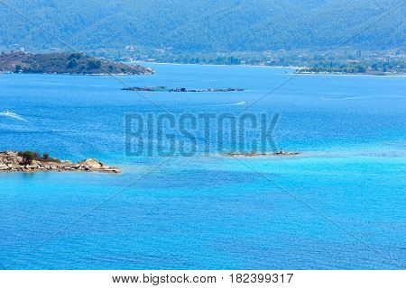 Sithonia Coast, Chalkidiki, Greece.