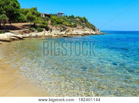 Summer Sithonia Coast, Chalkidiki.