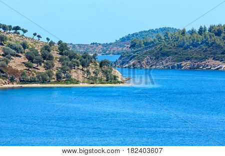 Summer Sithonia Coast, Chalkidiki.