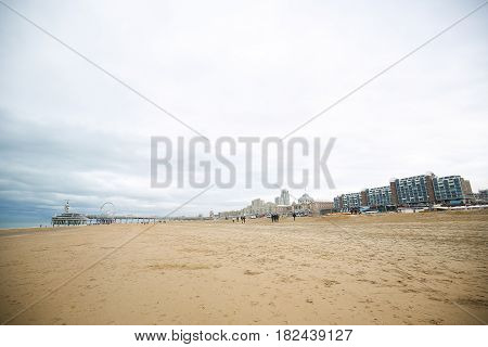 Scheveningen Pier At Scheveningen, The Netherlands