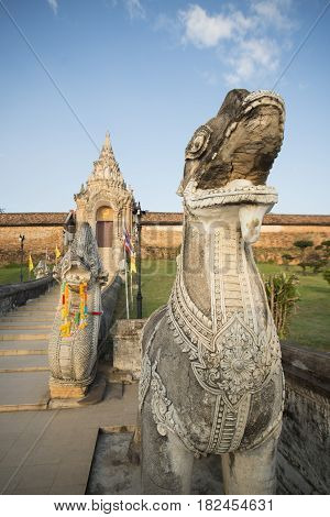 Thailand Lampang Wat Prathat Lampang Luang