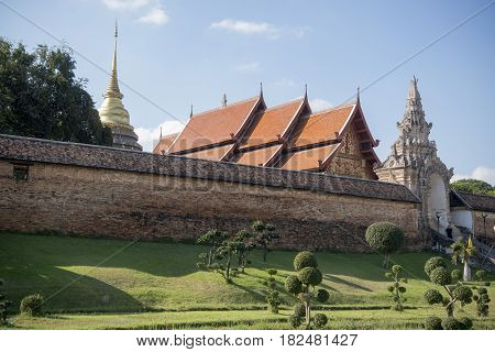Thailand Lampang Wat Prathat Lampang Luang